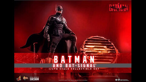 DC's The Batman [Batman and Bat-Signal Collectible Set] 1/6 HOT TOYS