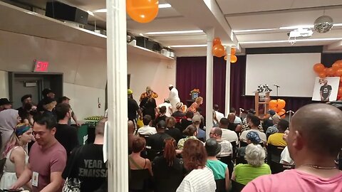 The #OsheaSibley #oshaesibley Candlelight Vigil at the @LGBTCenterNYC 8/5/23 #justiceforosheasibley