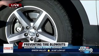 Increasing temperatures pose risk for vehicle tires