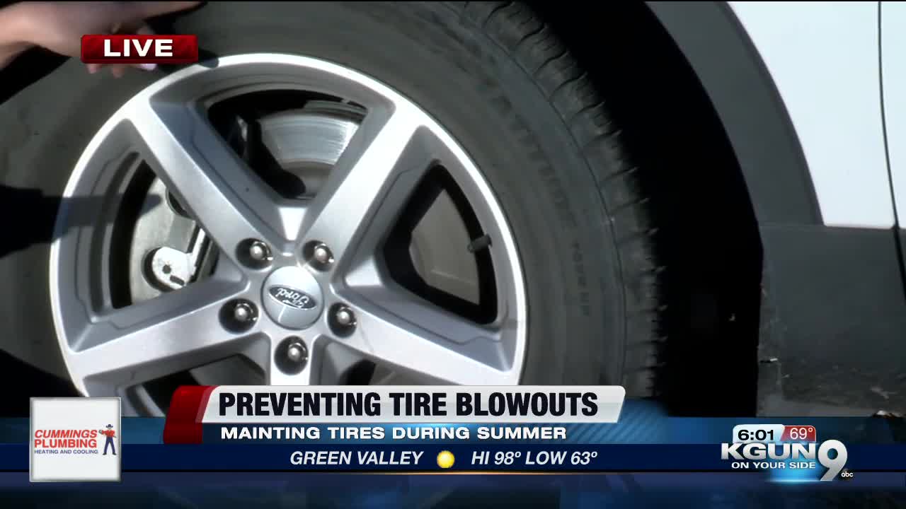 Increasing temperatures pose risk for vehicle tires