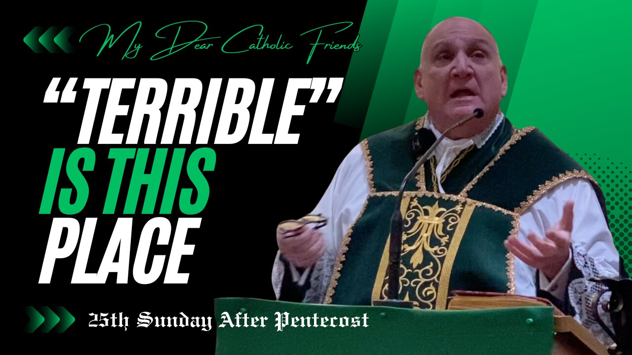 “Terrible” Is This Place | 25th Sunday After Pentecost (2024)