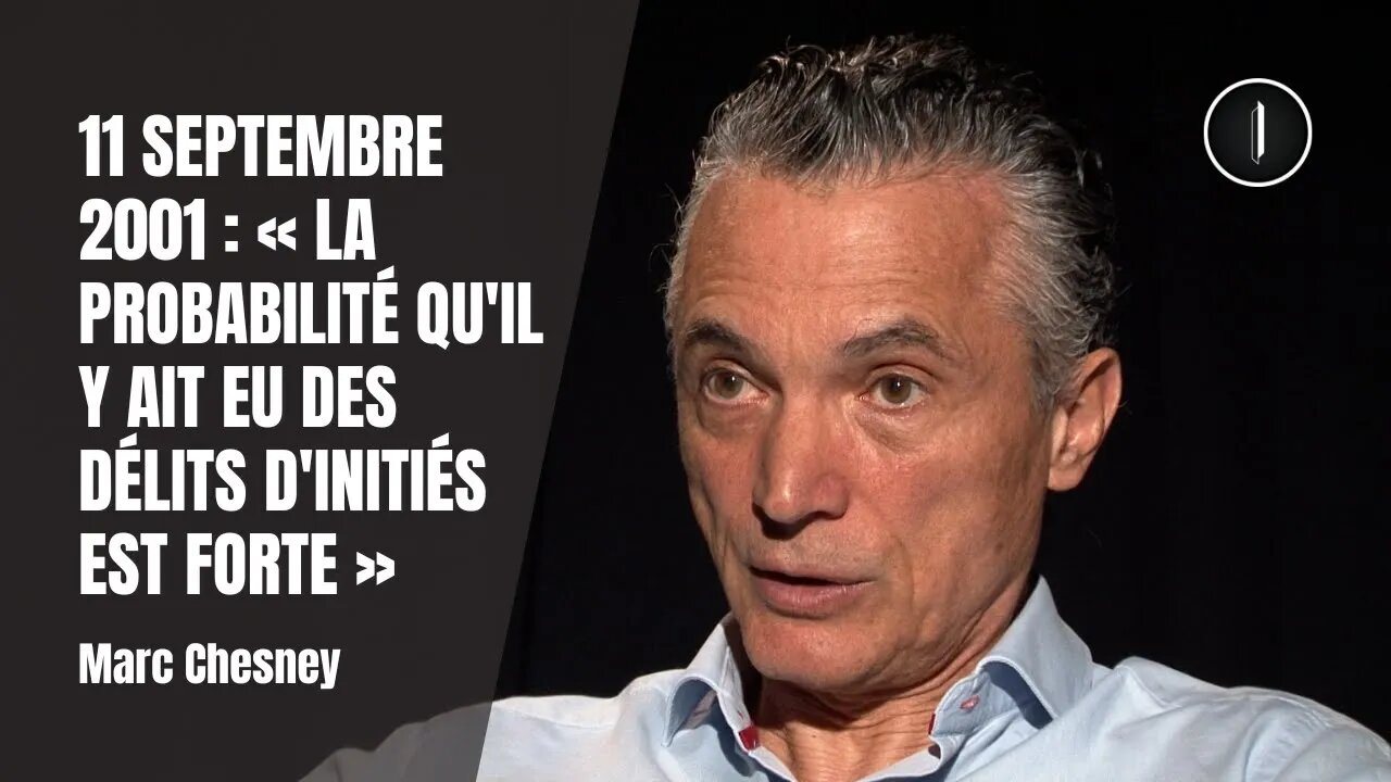 11 septembre 2001 : "La probabilité qu'il y ait eu des délits d'initiés est forte" | Marc Chesney