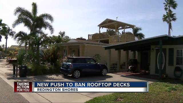 Pinellas beach community considers new rules for rooftop decks