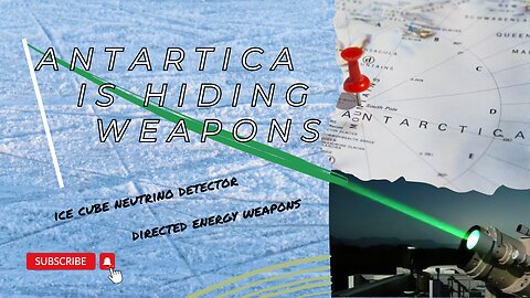 Antarctica is hiding weapons