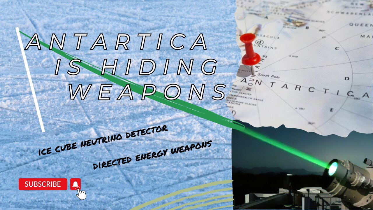 Antarctica is hiding weapons