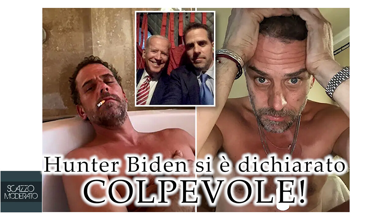 Hunter Biden si è dichiarato COLPEVOLE!