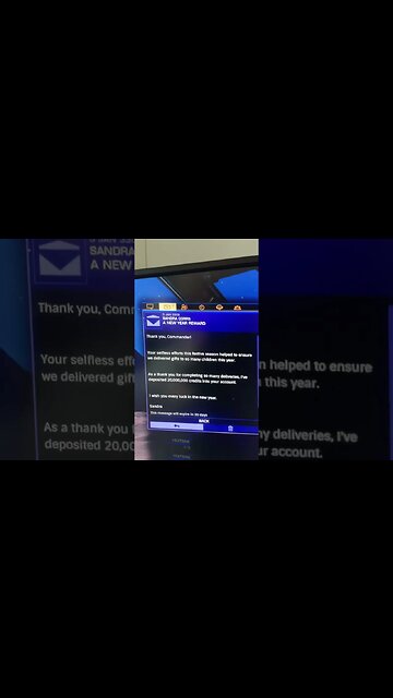 Surprise End of year Reward from Sandra Corrs // Elite Dangerous #shorts