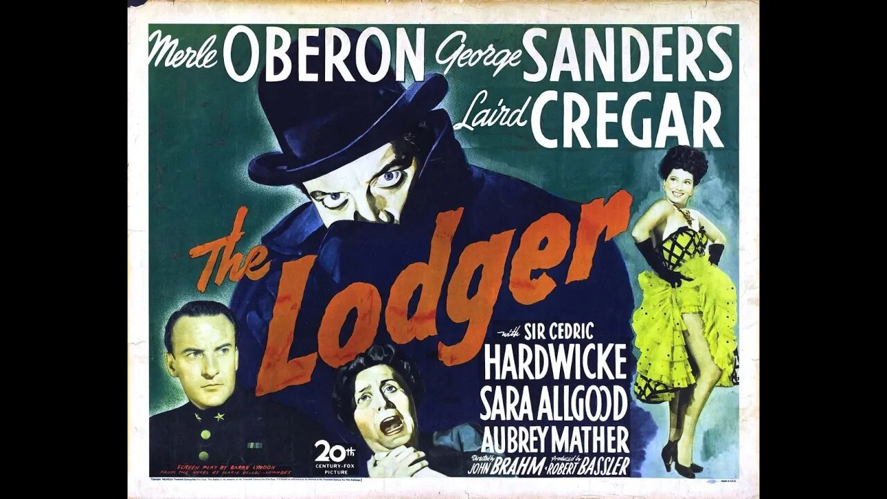 Alfred Hitchcock's first hit THE LODGER: A STORY OF THE LONDON FOG (1927)