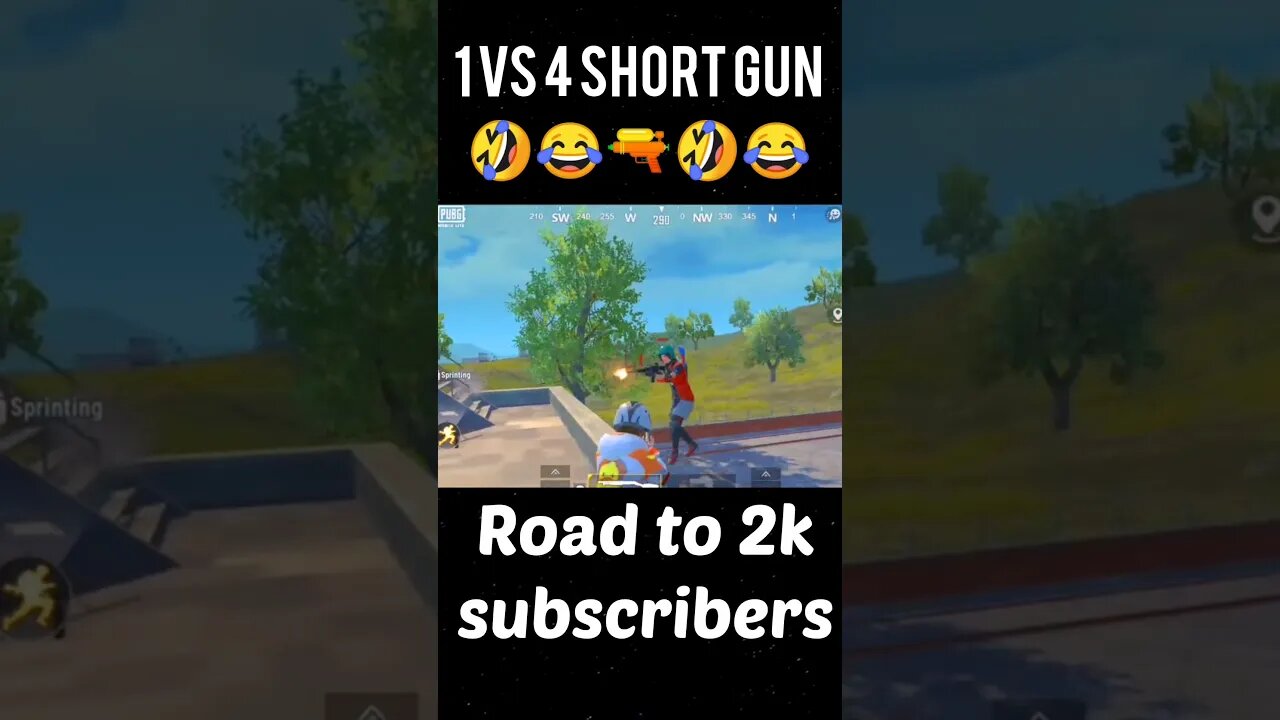 1897 Short Gun | 1v4 PUBG LITE Poetry Status #shorts