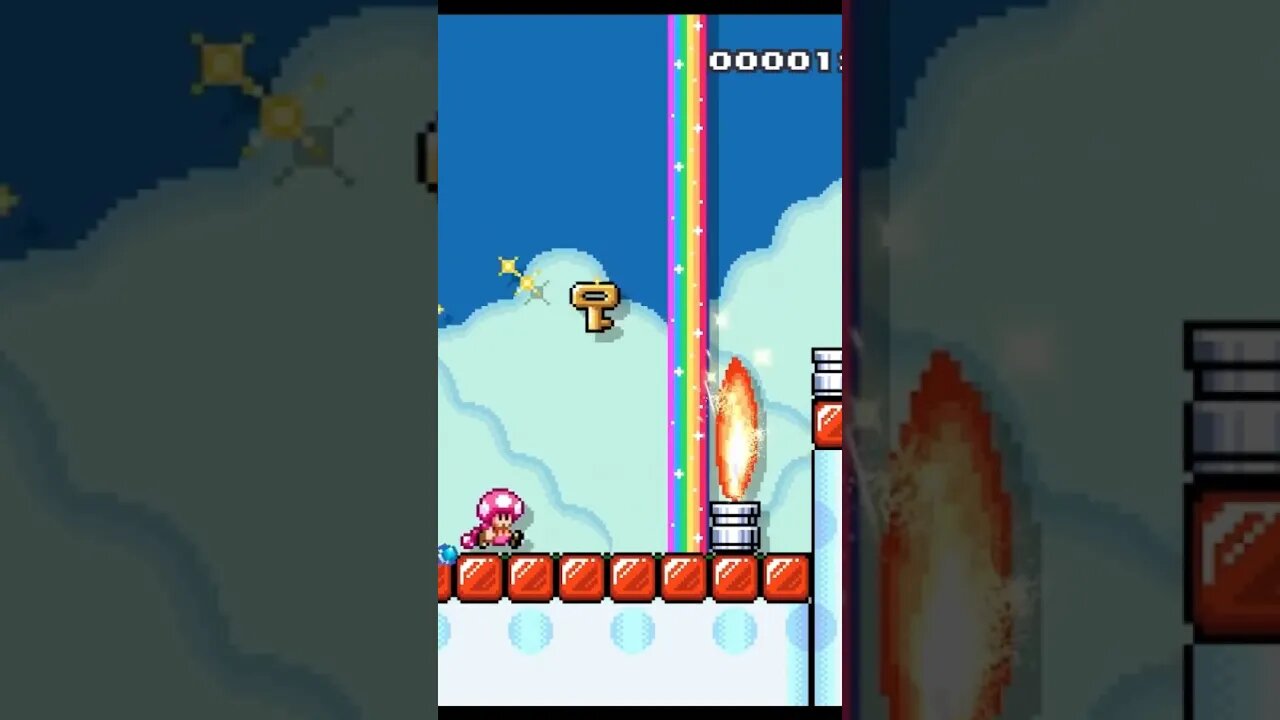 That's not a wall #supermariomaker2 #supermariobros #fail