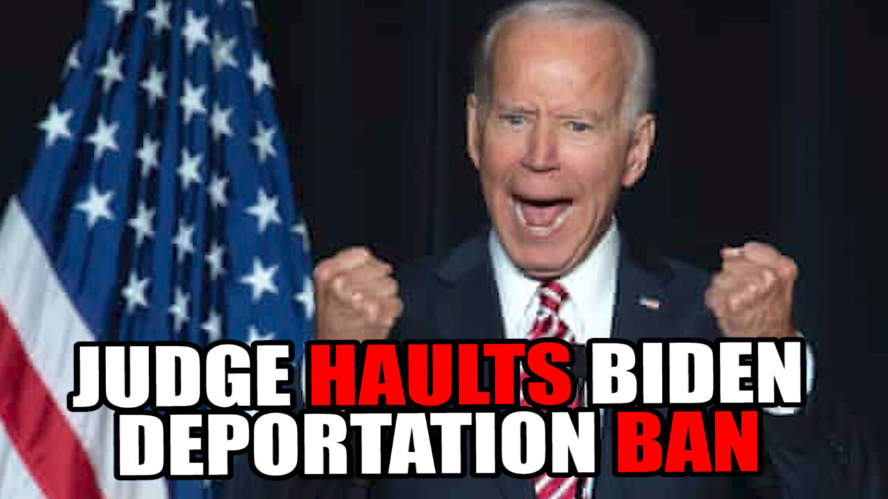 Federal Judge HALTS Biden's Deportation Ban after Texas WINS Lawsuit!