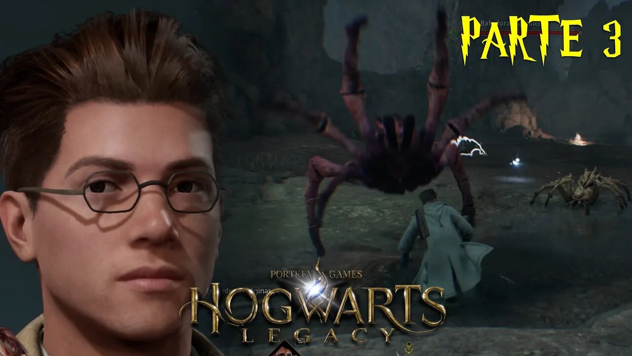 Covil das Aranhas!!! Hogwarts Legacy #3