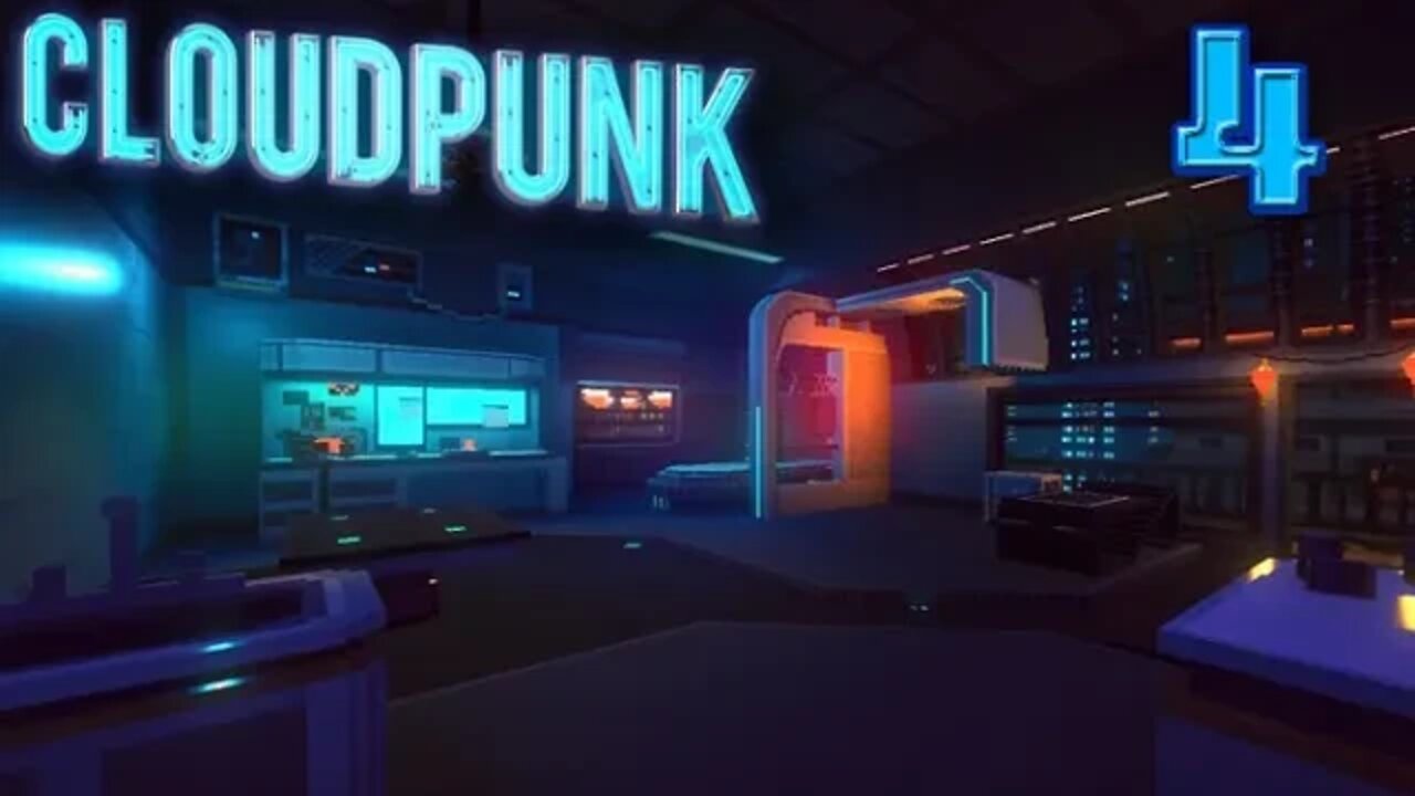 Cloudpunk: Part 4 (with commentary) PS4