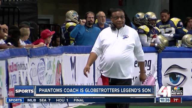 KC Phantoms coach has deep basketball ties