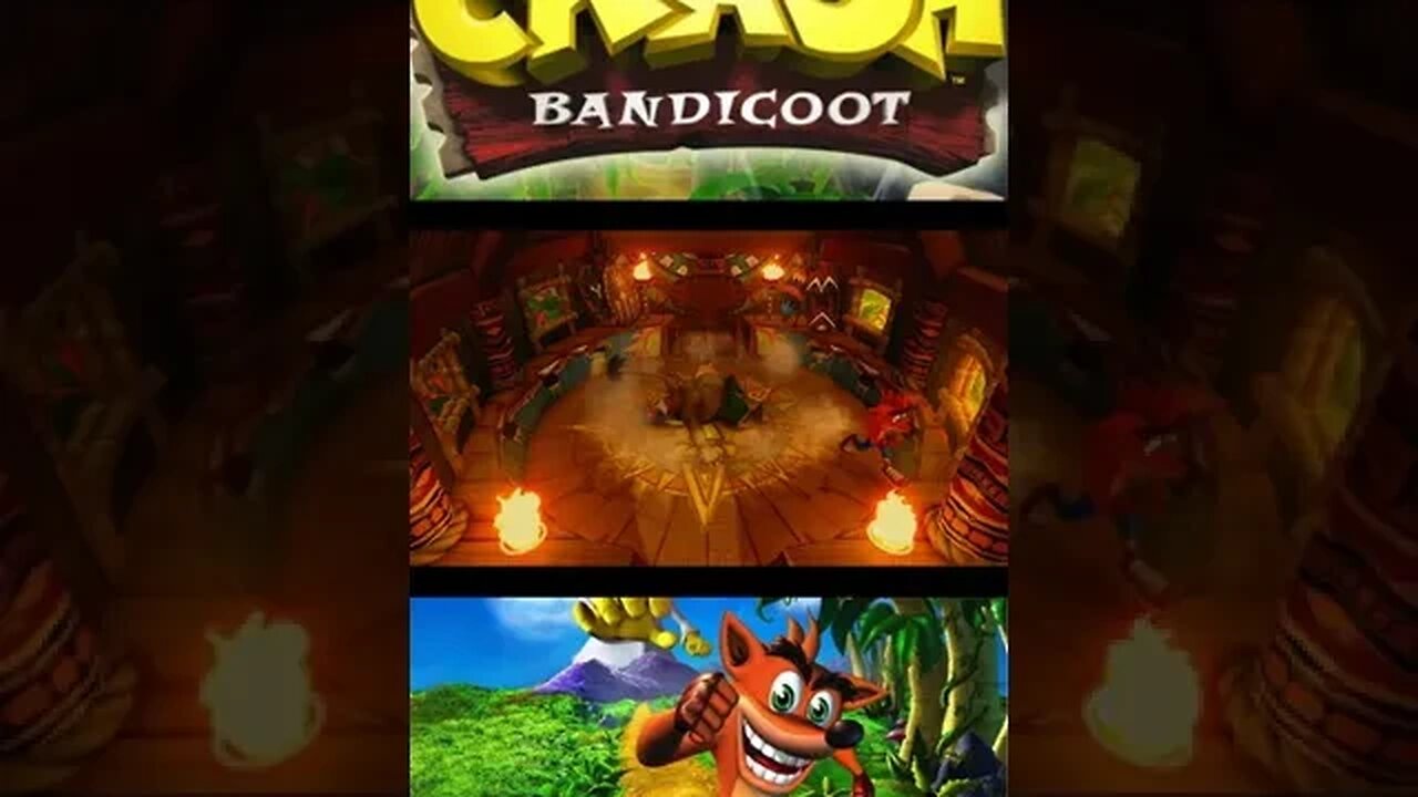 O CHEFE MAIS FÁCIL - CRASH BANDICOOT