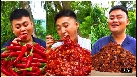 Chinese chili 🌶️ funny video