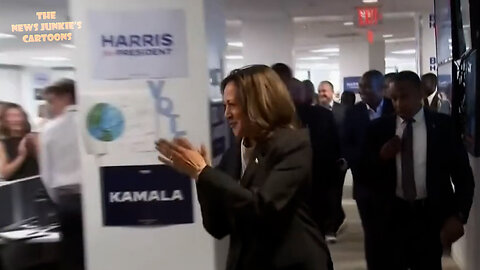 Democrats waste no time scrubbing Biden's name off the wall of his own campaign HQ after forcing him off the ballot.