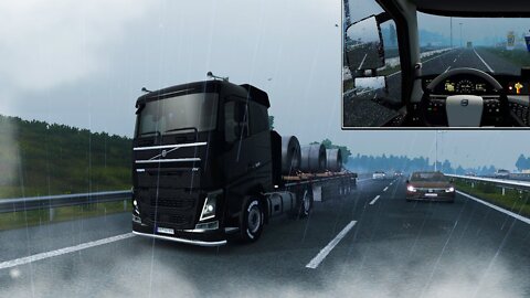 Driving Through Heavy Fog And Rain For A Delivery To London | Euro Truck Simulator 2