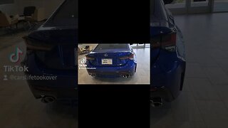 LEXUS RC F 2022 WHAT YOU THINK? #shorts