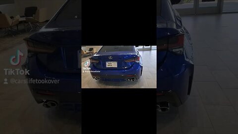 LEXUS RC F 2022 WHAT YOU THINK? #shorts