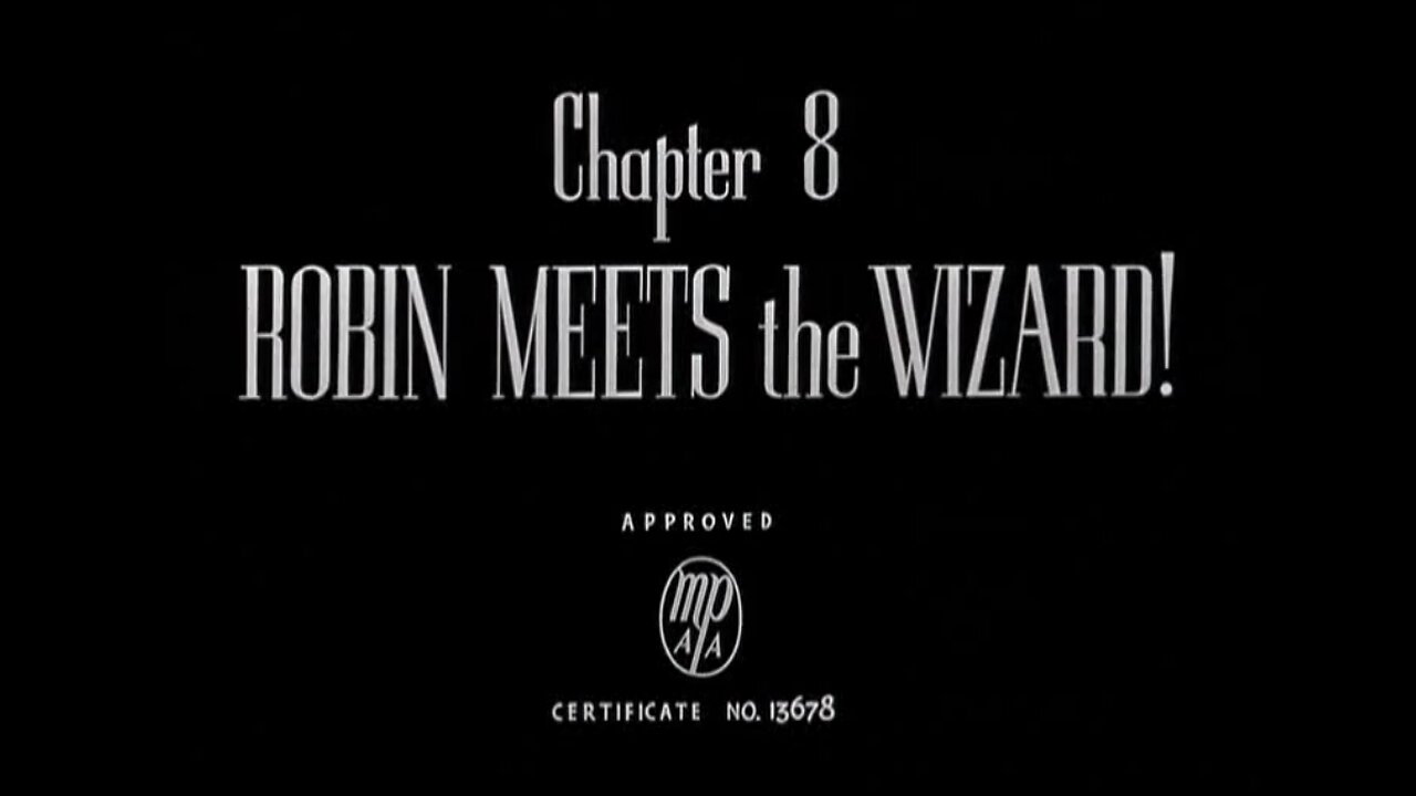 Batman And Robin Ep.8 Robin Meets The Wizard (1949)