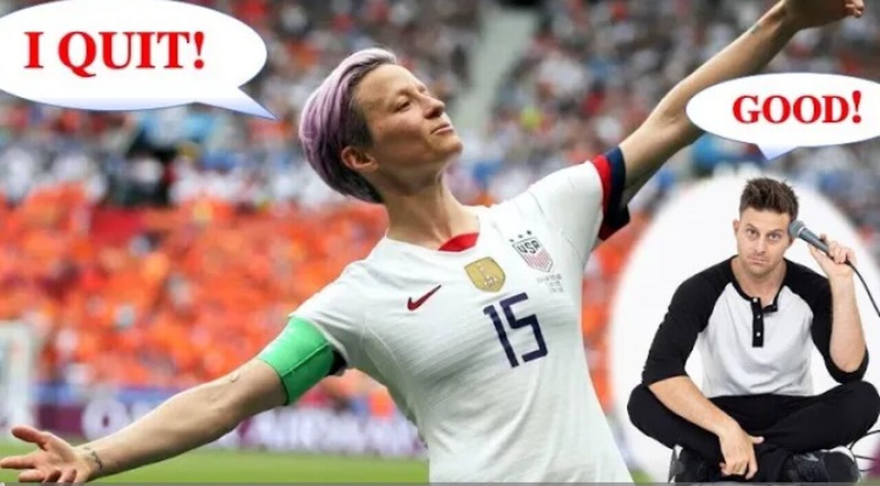 Megan Repinoe Quits soccer After comedian make fun Of her