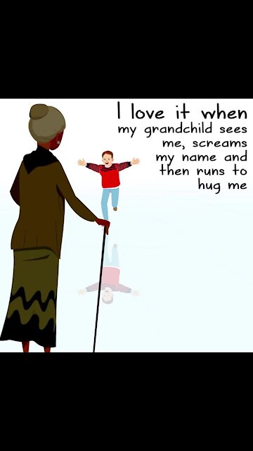 I love it when my grandchild see me [GMG Originals]