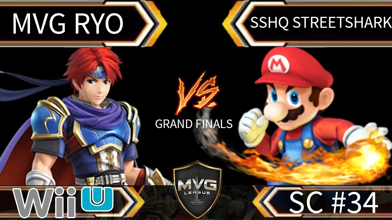 MVG Ryo (Ike & Roy) vs SSHQ StreetShark (Sonic & Mario) SSB4 Grand Finals Smash Wii U
