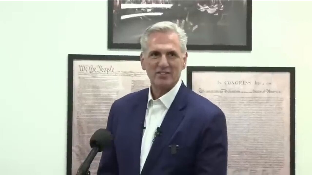 Speaker McCarthy Holds Media Availability in Clovis, CA - August 3, 2023