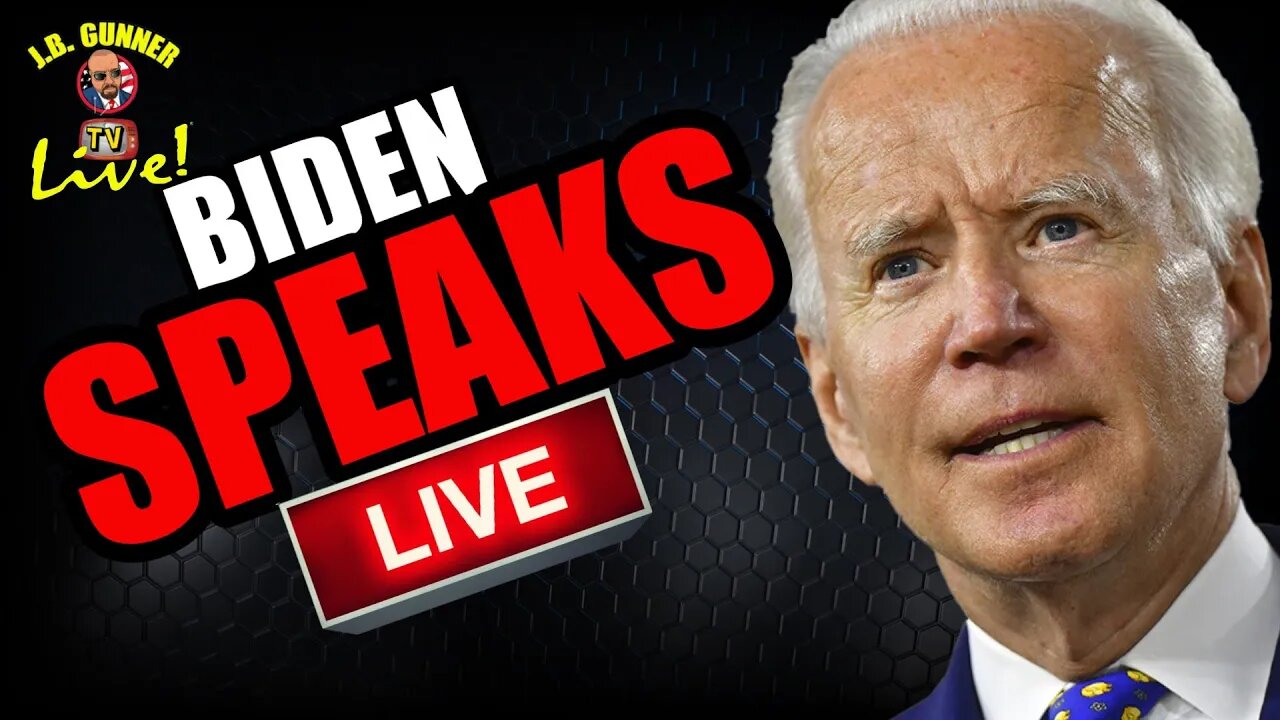 JBG LIVE: Joe Biden's Speech DEMONIZING MAGA Republicans LIVE, GOP RED WAVE Coming in a Week!