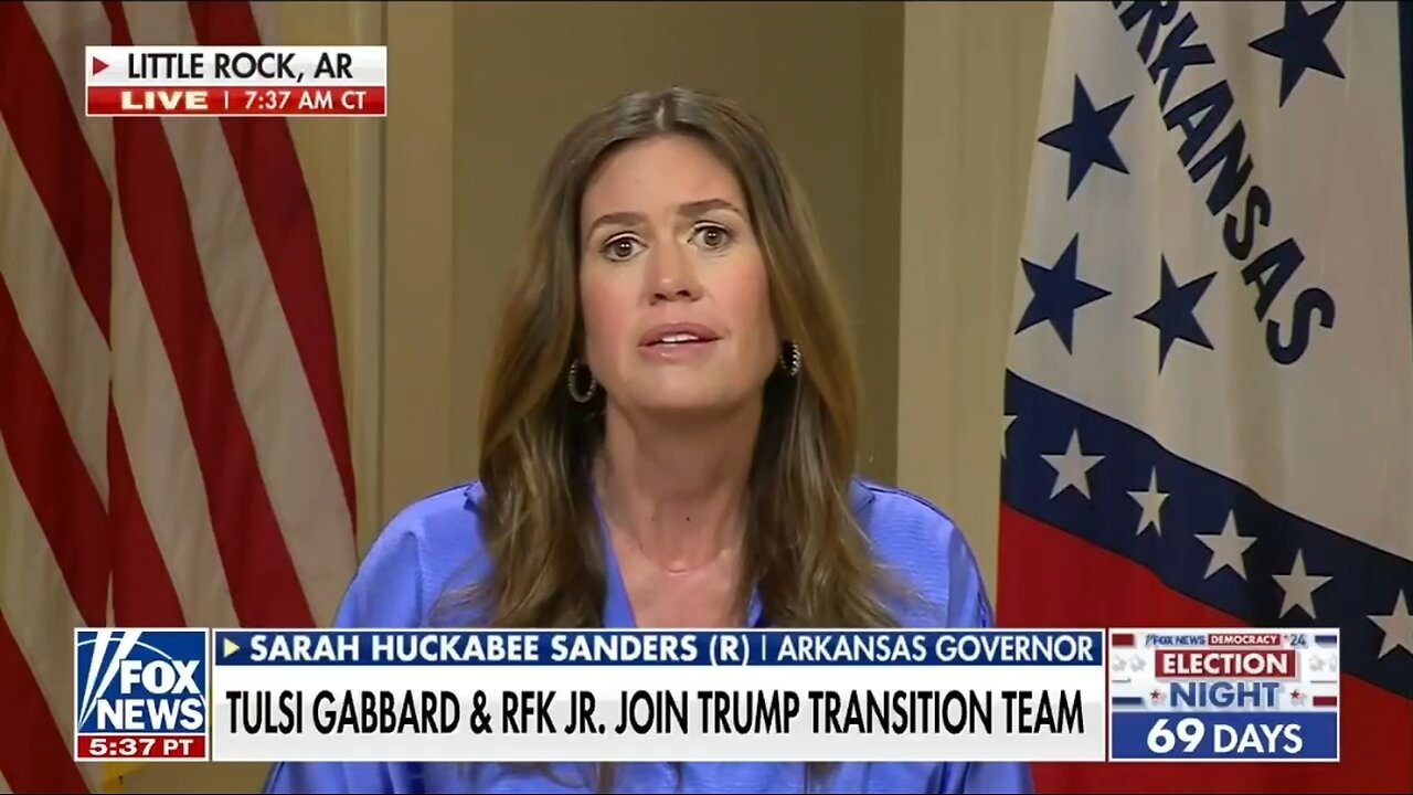 Huckabee Sanders: Kamala Was The Laughing Stock Of Democrats Months Ago