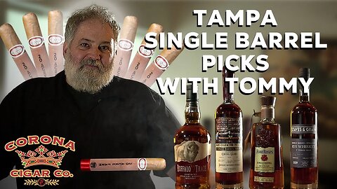 Corona Cigar Exclusive Single Barrel Picks with Tommy 🥃