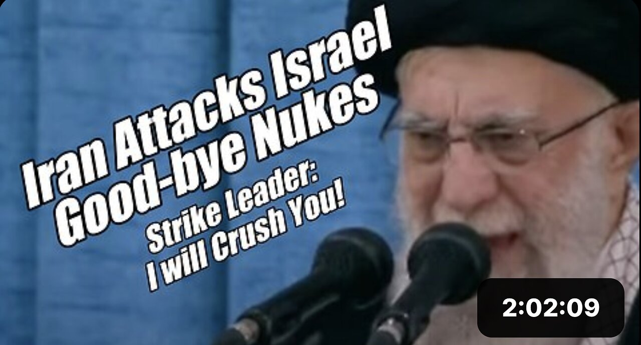 Iran Attacks Israel. Goodbye Nukes! Fall Feasts and Jesus. B2T Show Oct 1, 2024.