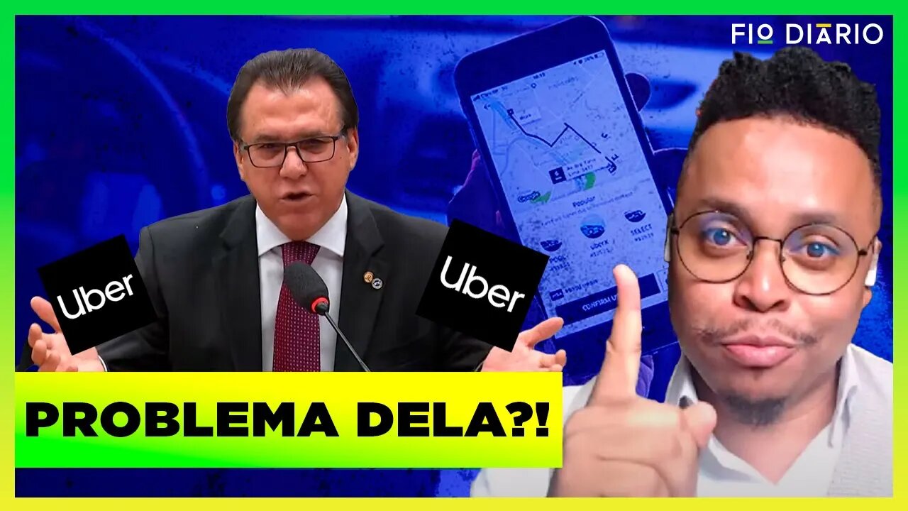 MINISTRO DO TRABALHO DESDENHA SOBRE SAÍDA DA UBER DO BRASIL