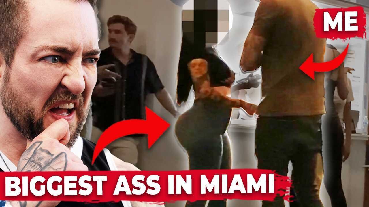 Picking Up a Girl With Big Ass in Miami (FULL Infield Footage Breakdown)