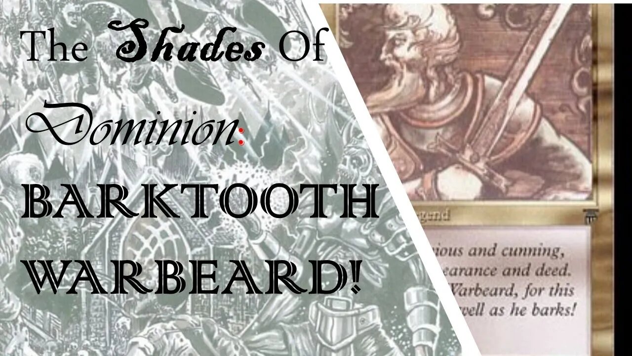 Barktooth Warbeard & Check the link below for an Interview later today with @Christopher Evrard !