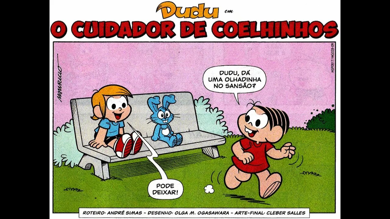 Dudu em-O cuidador de coelhinhos | Gibis do Rapha 2