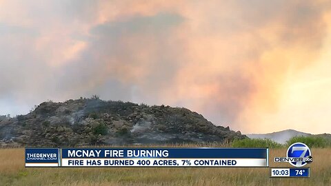 Wildfires break out in Larimer and Park counties; cause voluntary evacuations, power outages