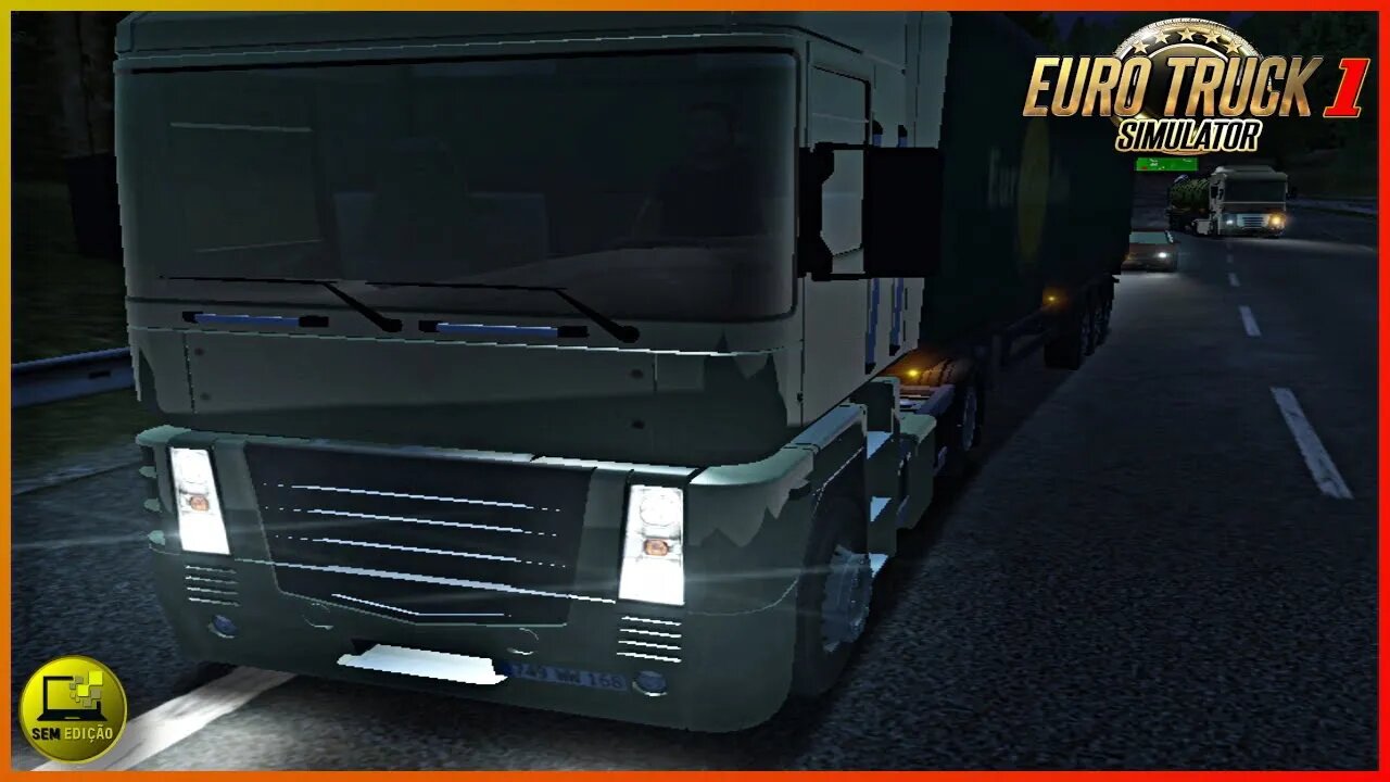 EURO TRUCK SIMULATOR 1 PT BR BORA JOGAR #3 BERNA - ROMA ENTREGA DE AÇUCAR #semedissaum #pc #games