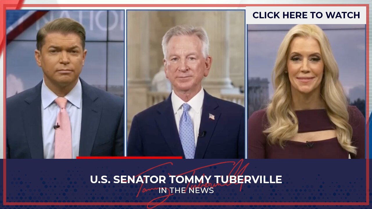 Senator Tuberville Joins Newsmax to Discuss Debate and Military General Hold