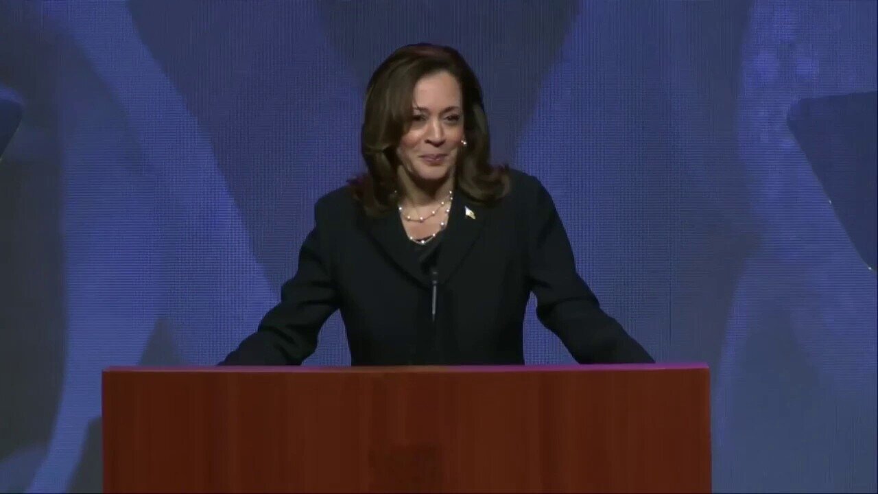 Kamala Accidentally Calls Herself "The President" During Late Dem Rep. Sheila Jackson Lee's Eulogy