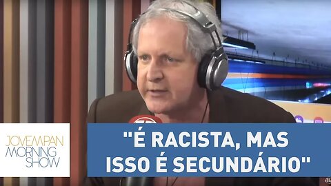 Augusto Nunes: "É racista, mas isso é secundário", sobre propaganda do metrô do Rio