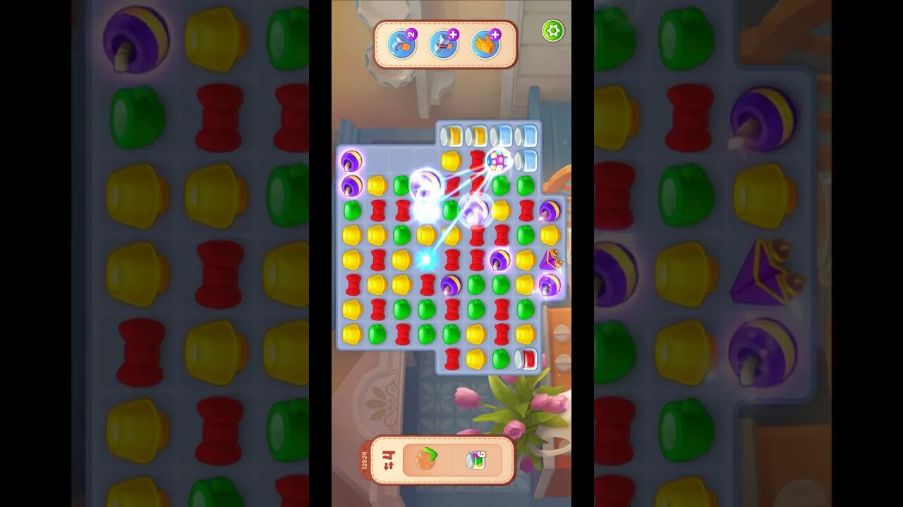 Shorts Playrix Homescapes Gameplay Walkthrough Level 12824-070