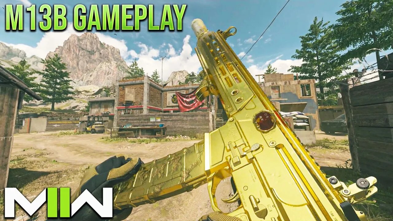 *NEW* M13B GAMEPLAY & SHOOT HOUSE in Modern Warfare 2 (Season 1 Update)