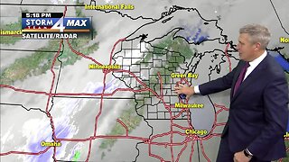 First snowfall of the season tonight, high of 40 tomorrow
