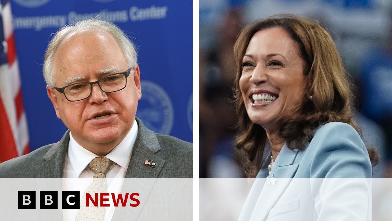 Kamala Harris picks Minnesota Governor Tim Walz as running mate for US election