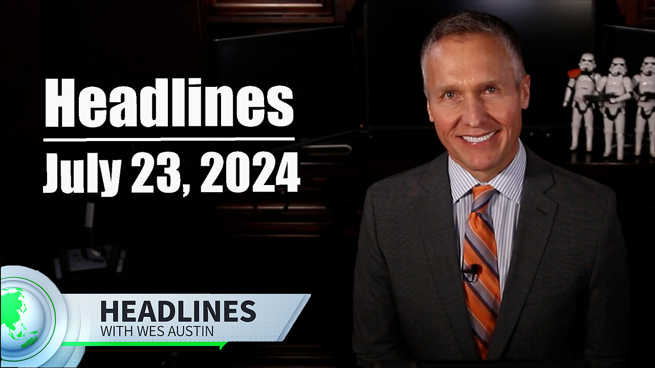 July 23, 2024 Headlines with Wes Austin #news #newsupdate #newsupdates #funny #conservative