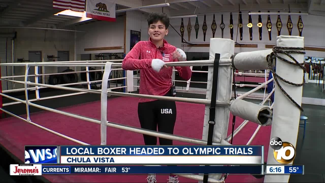 Chula Vista Boxer Heads to Olympic Trials