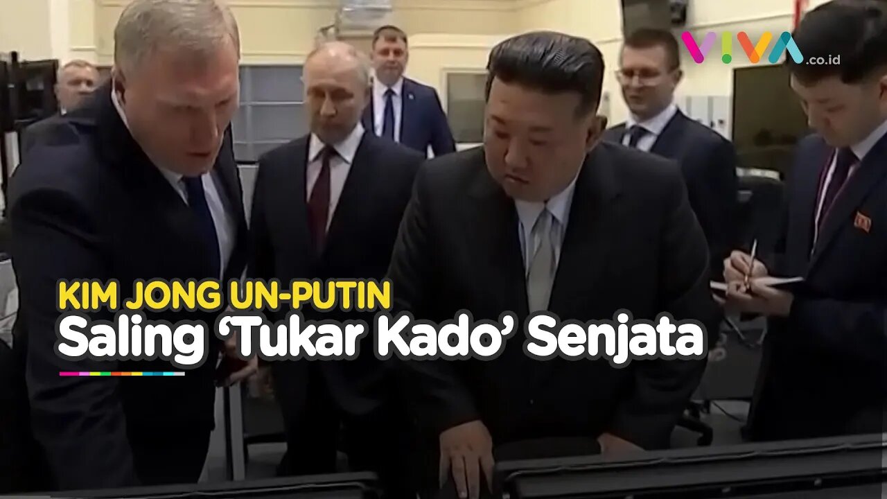 Kim Jong Un dan Putin Saling Beri Hadiah Berkualitas Tinggi