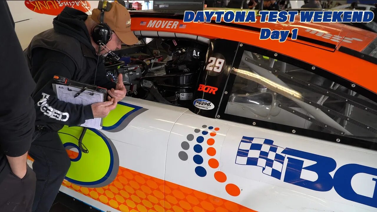 From Skies to Speedways: Fighter Pilot Takes on Daytona | ARCA Test Day 1